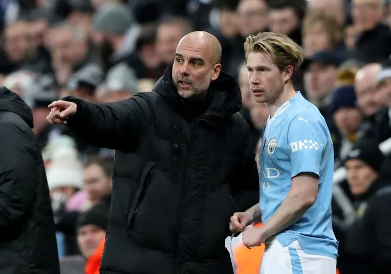 Pep không muốn vội vàng với De Bruyne - Ảnh: Internet