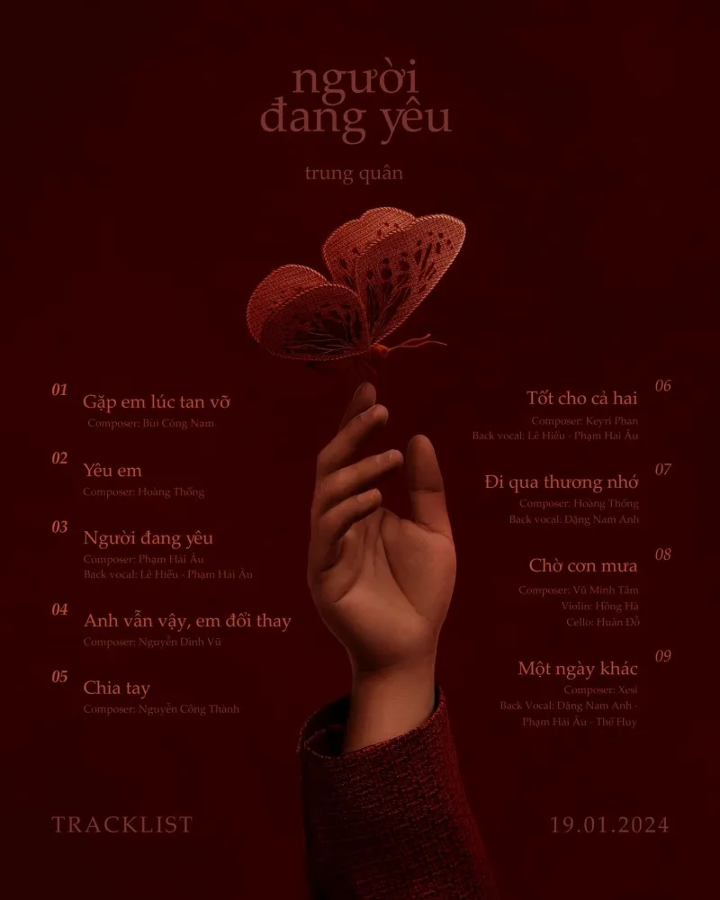 Album Người Đang Yêu của Trung Quân: Cô đọng lại 15 năm ca hát, sẵn sàng cho “chương mới” phóng khoáng hơn 3