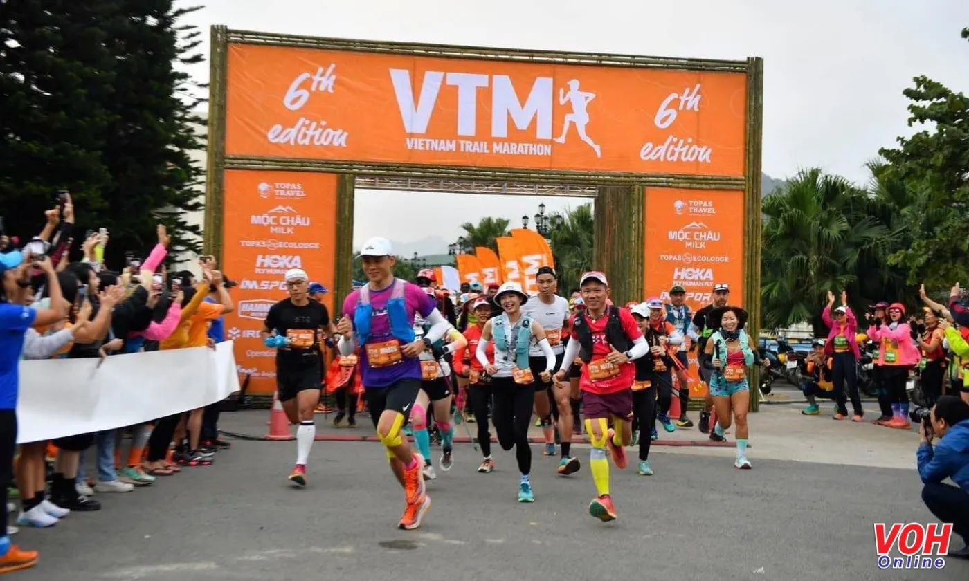 Giải chạy Marathon đường mòn Việt Nam năm 2024: Hơn 4.200 VĐV tham dự