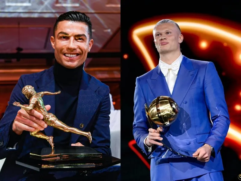 Kết quả trao giải Globe Soccer Awards 2023: Haaland đoạt Quả bóng vàng | Ronaldo ẵm 3 giải thưởng 1