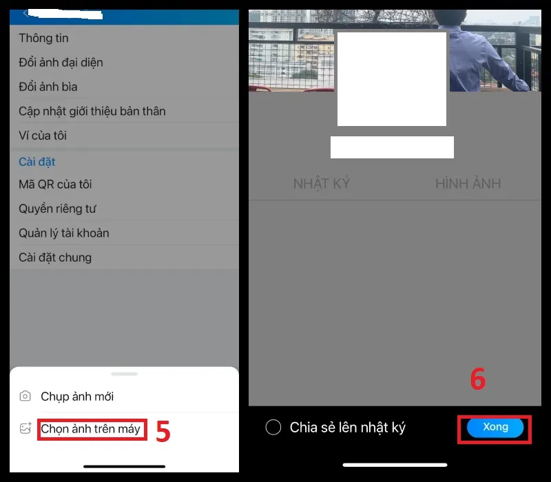 Cách xóa ảnh bìa Zalo chỉ trong vài bước đơn giản 5