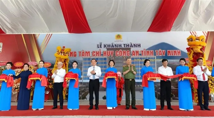 Khánh thành Trung tâm chỉ huy Công an tỉnh Tây Ninh 1