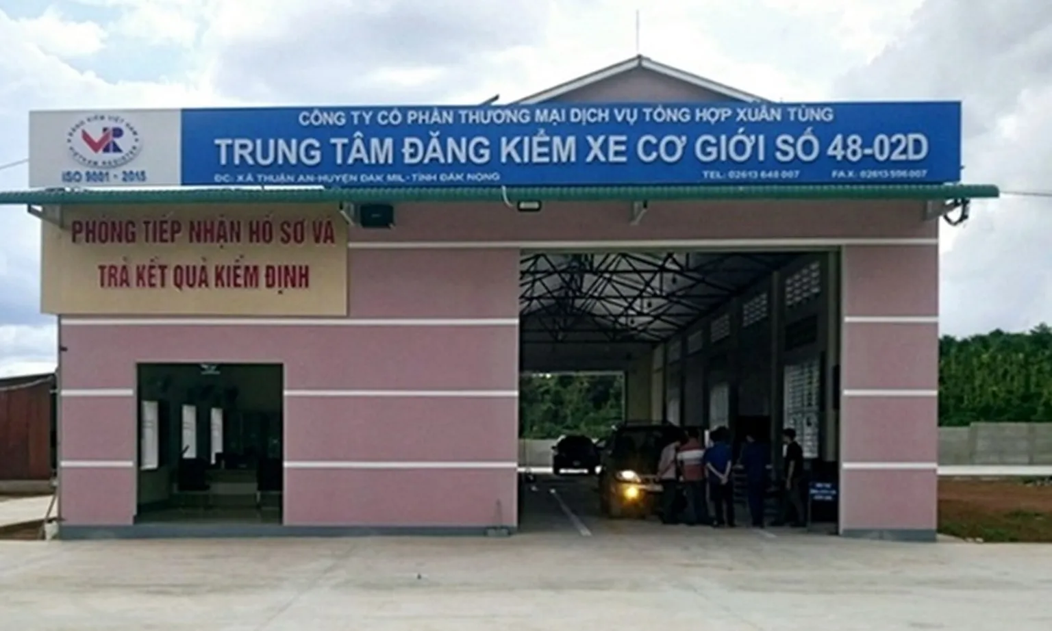 Trung tâm đăng kiểm xe cơ giới 48-02D