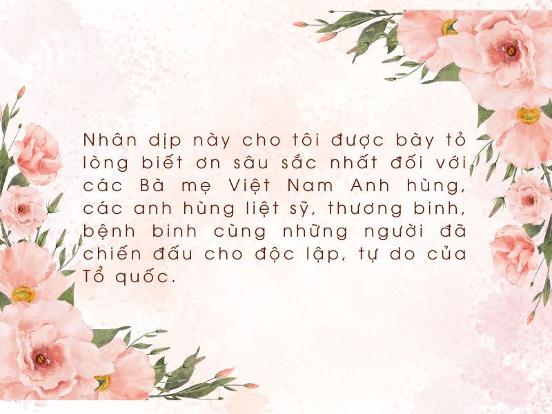 14 bài phát biểu tri ân các anh hùng liệt sỹ nhân ngày 27/7 2