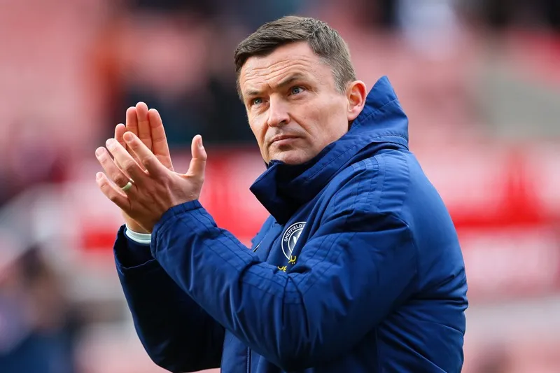 Paul Heckingbottom khiến Sheffield United nằm cuối ở Ngoại hạng Anh - Ảnh: Internet