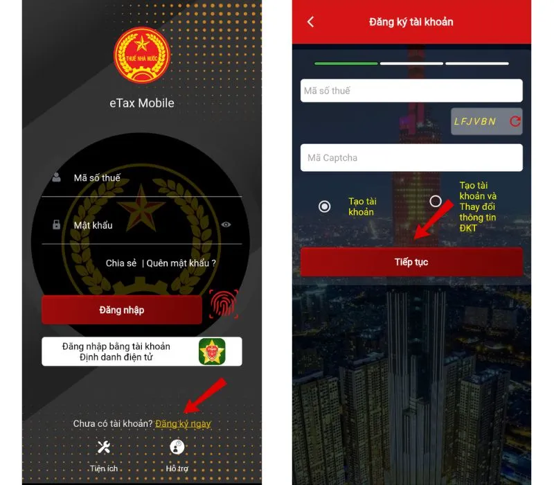 Hướng dẫn cách đăng ký eTax Mobile chi tiết từ A - Z 4