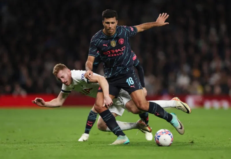 Chấm điểm Tottenham 0-1 Man City: 