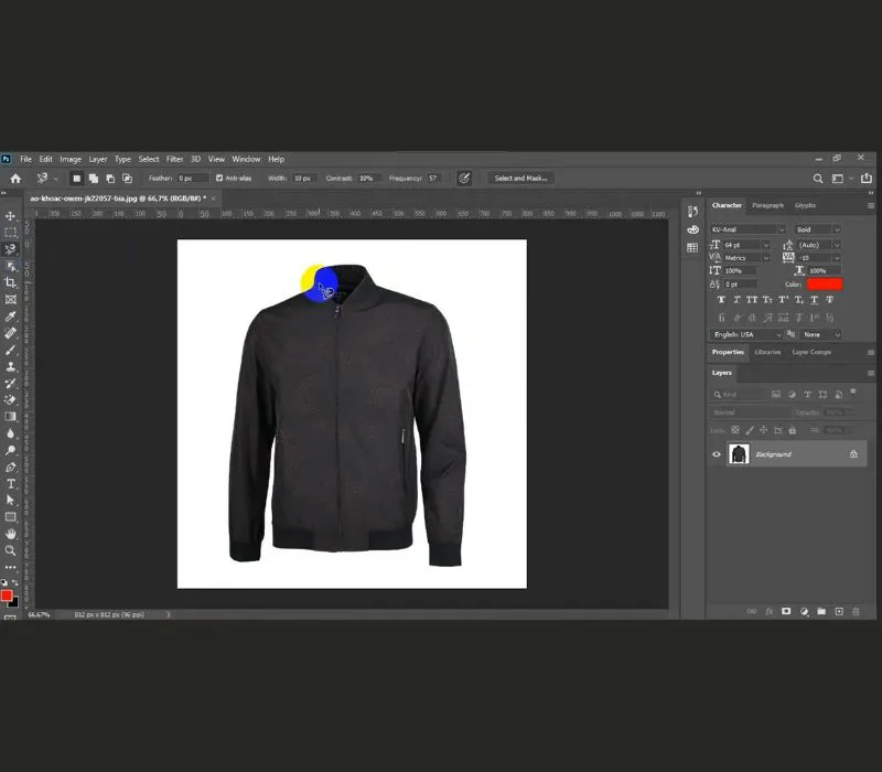 Cách đổi màu áo trong Photoshop đơn giản cho người mới bắt đầu 5