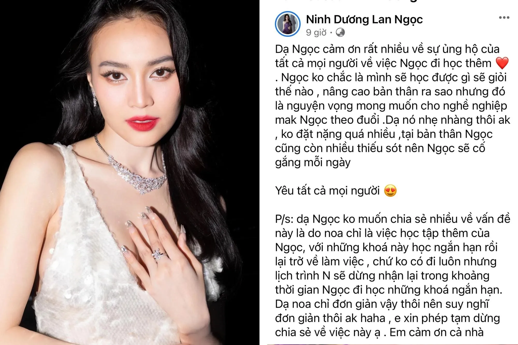 Tin giải trí 29/1: Lan Ngọc sang Úc sinh con?| Lệ Quyên đăng story ẩn ý 1