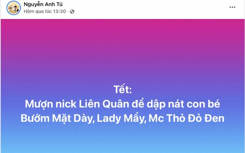 Anh Tú đòi dập Trung Quân, Quân khè acc chiến tướng 50 sao, Tú phải phải đi mượn acc khắp nơi 1