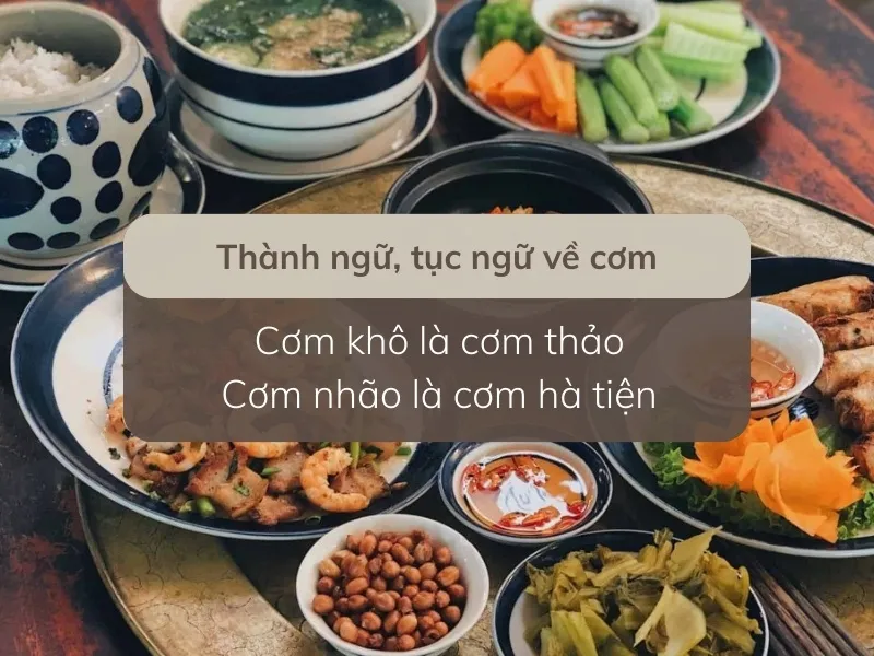 Tuyển tập ca dao tục ngữ về cơm, bữa cơm gia đình xúc động nhất 2