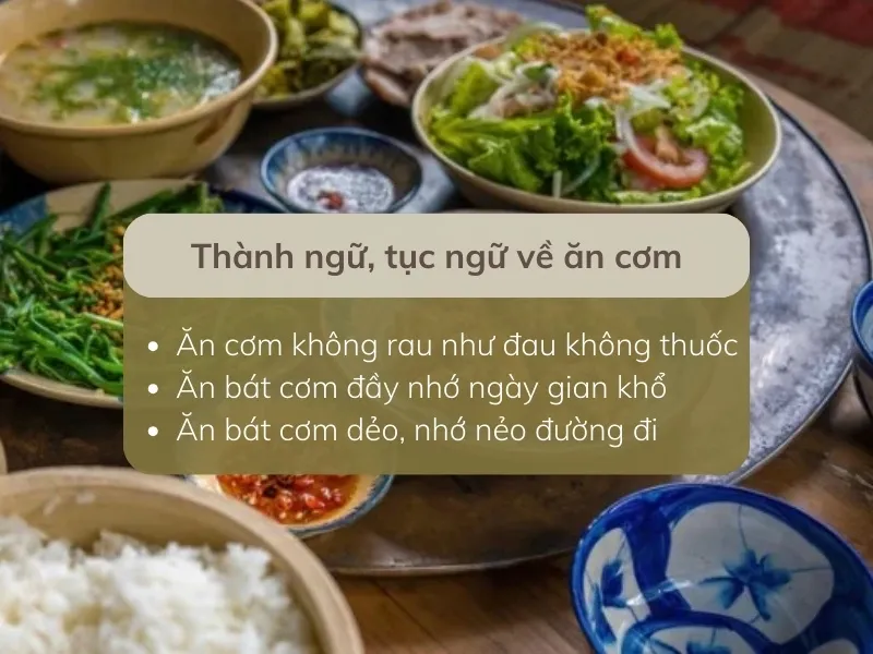 Tuyển tập ca dao tục ngữ về cơm, bữa cơm gia đình xúc động nhất 3