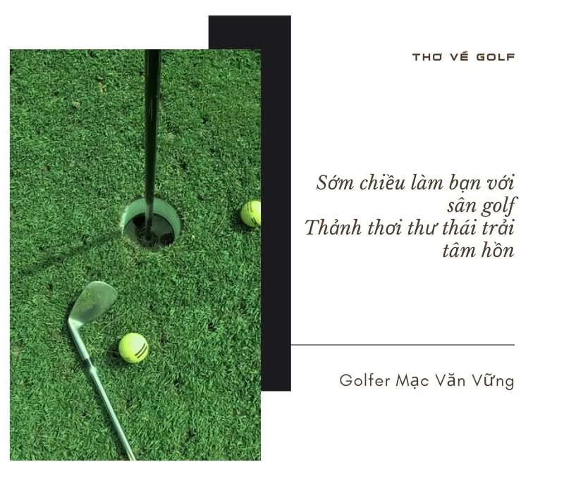 45+ câu nói hay, thơ, stt về golf ấn tượng 5