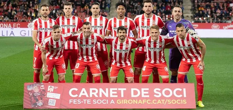 Girona đang chơi thăng hoa tại La Liga - Ảnh: Internet