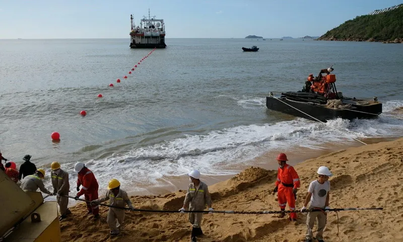 Năm 2025, Việt Nam sẽ có thêm 2-4 tuyến cáp viễn thông quốc tế 1