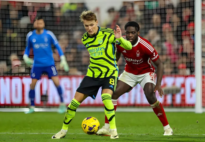 Chấm điểm Nottingham Forest 1-2 Arsenal: Tuyệt đỉnh Jesus | Odegaard trừng phạt đối thủ giúp Saka lập công 2