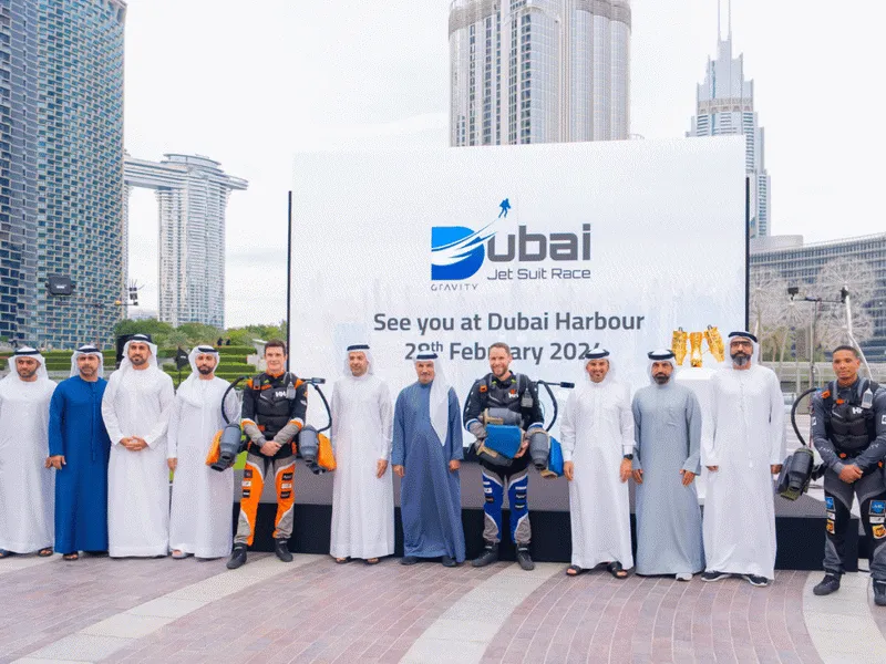 Dubai Jet Suit Race: Giải đua thiết bị bay phản lực cá nhân đầu tiên trên thế giới 1