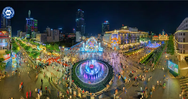 Khai mạc đường hoa Nguyễn Huệ đón xuân Quý Mão 2023