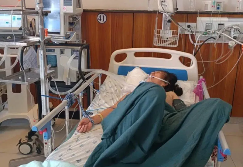 Bệnh nhân M. được cấp cứu tại bệnh viện Đa khoa Trung tâm An Giang