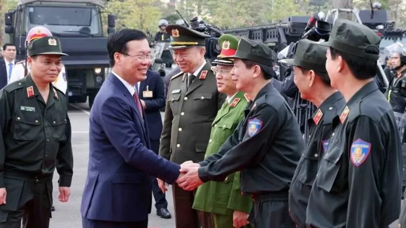 Chủ tịch nước: CSCĐ phải nâng cao nhận thức về bảo vệ an ninh quốc gia trong tình hình mới 2