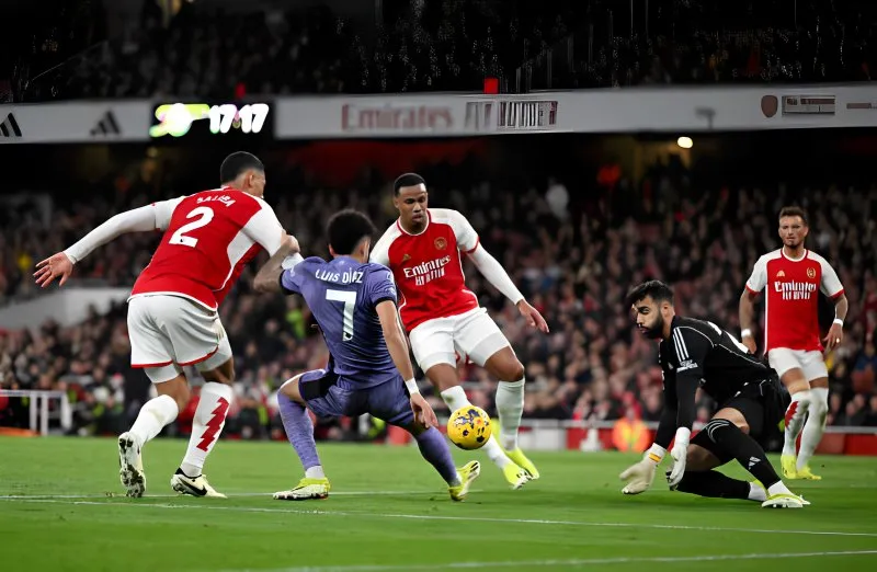 Chấm điểm Arsenal 3-1 Liverpool: 