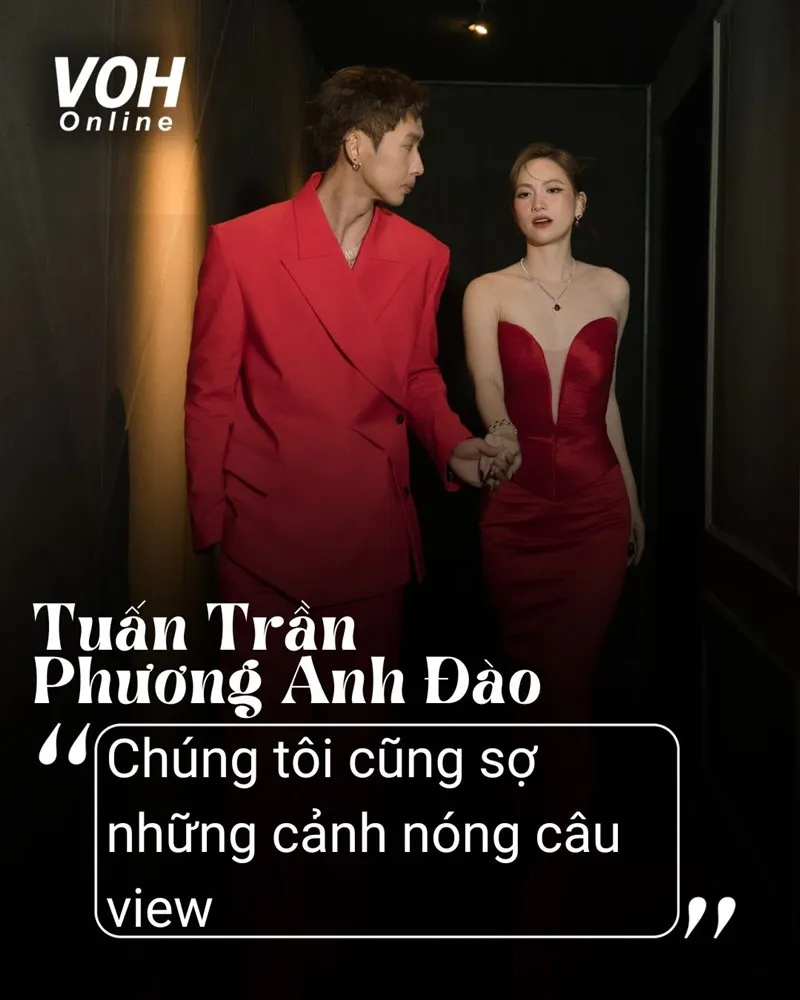 Tuấn Trần, Phương Anh Đào đắn đo với cảnh nóng trong MAI vì sợ bị gắn mác 