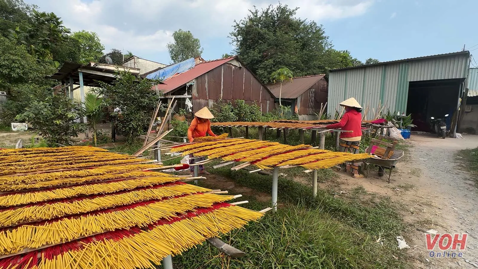 Làng nghề làm nhang gần trăm tuổi ở TPHCM tất bật cho vụ Tết 2