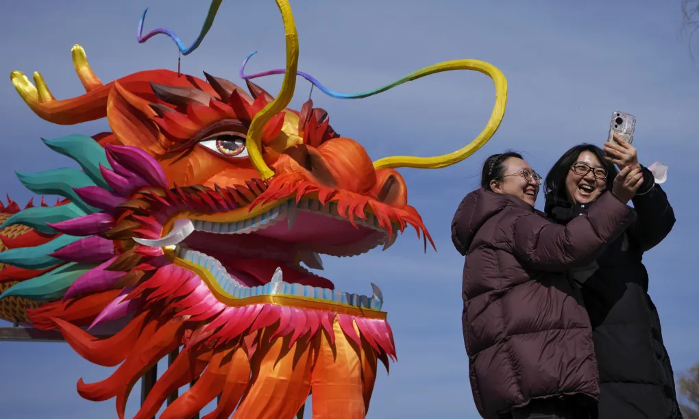 Thế giới đón Tết Giáp Thìn