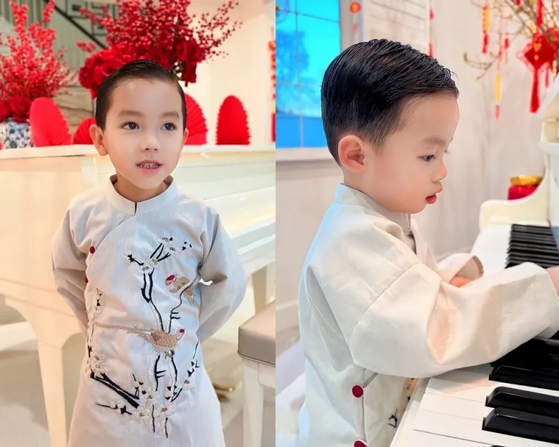 Hoa Hậu Phạm Hương khoe ảnh đón Tết tại Mỹ, hình ảnh ông xã đại gia hiếm hoi được hé lộ 4