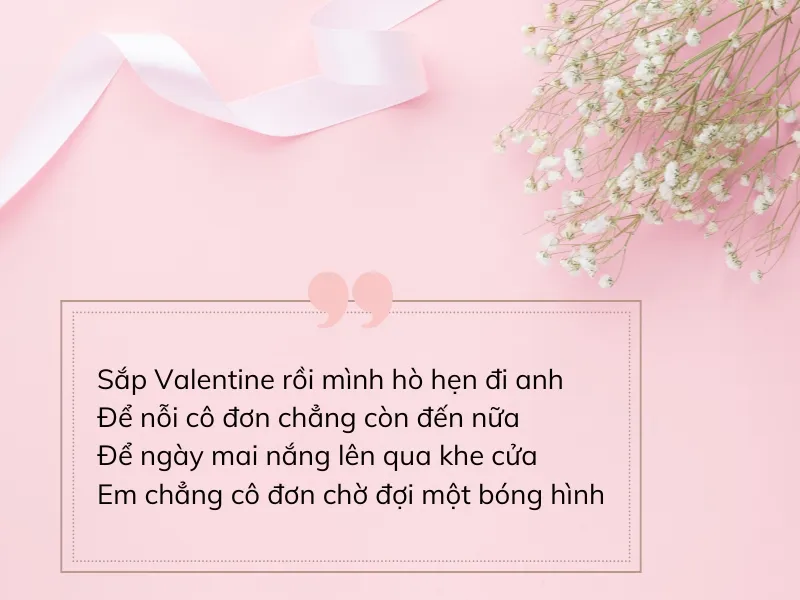 Tuyển tập thơ Valentine hay và ý nghĩa nhất 1