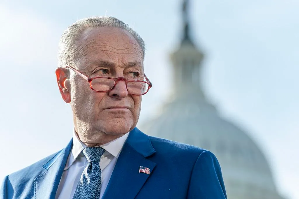 Lãnh đạo phe đa số tại Thượng viện Chuck Schumer - Ảnh: The America Prospect