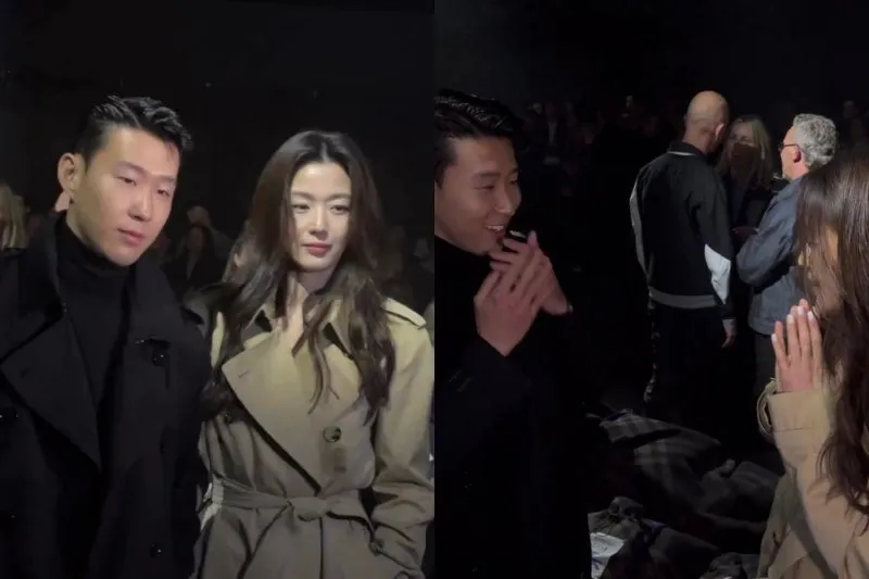 Jun Ji-hyun, Thang Duy và dàn sao hạng A hội ngộ tại Burberry Winter 2024 - London Fashion Week 1