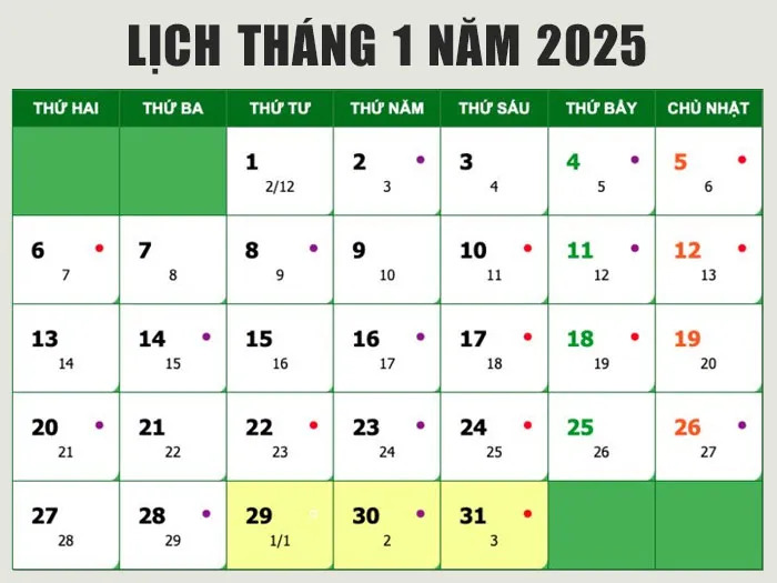 Còn bao nhiêu ngày nữa đến Tết 2025 Âm lịch và Dương lịch? 1