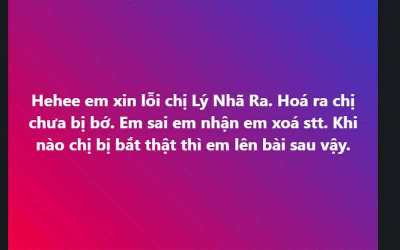 Lý Nhã Kỳ lộ diện giữa tin đồn bị bắt giữ, lên tiếng đanh thép đến mức này 4