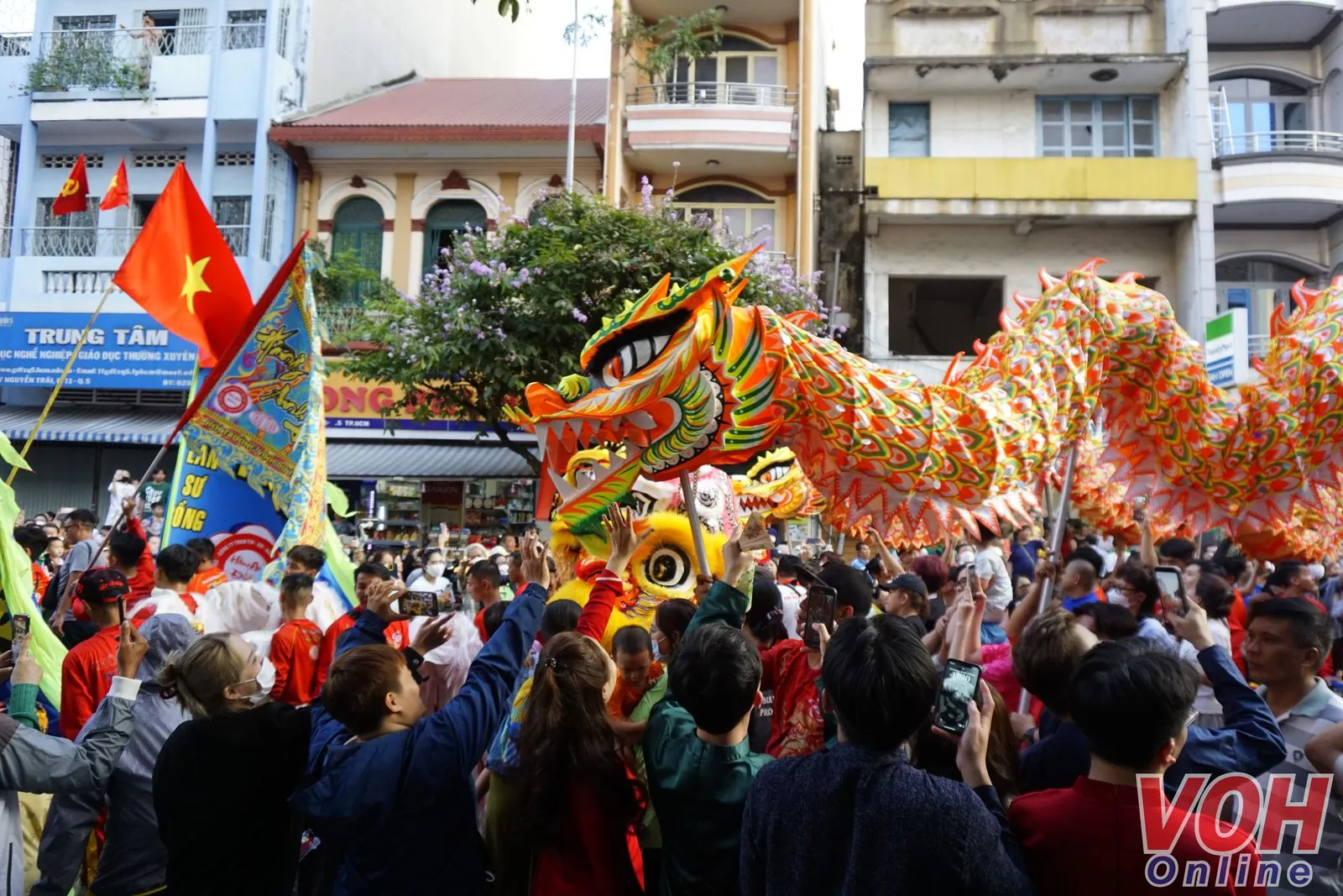 Hàng ngàn người đổ về quận 5 xem diễu hành Tết Nguyên Tiêu 2024 8