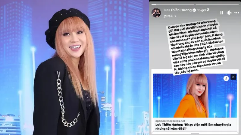 Sau vụ bị ném điện thoại: Lưu Thiên Hương chia sẻ lý do rời Nhạc viện 1