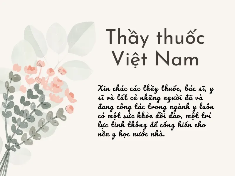 Mẫu thiệp chúc mừng ngày Thầy thuốc Việt Nam 27/2 5