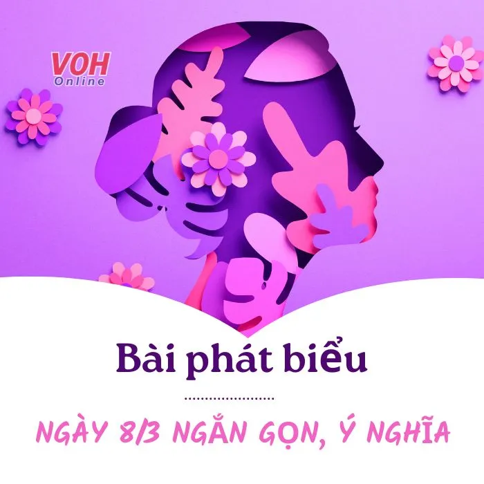 Tổng hợp 13 bài phát biểu ngày 8/3 hay và ý nghĩa nhất 4