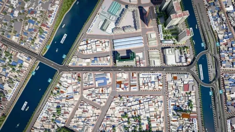 TPHCM: Dự kiến khởi công Dự án cầu - đường Nguyễn Khoái vào cuối năm 2024 1