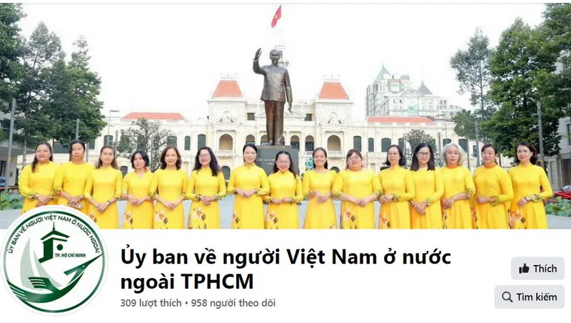 Ủy ban về Người Việt Nam ở nước ngoài TPHCM chính thức ra mắt trang fanpage 1