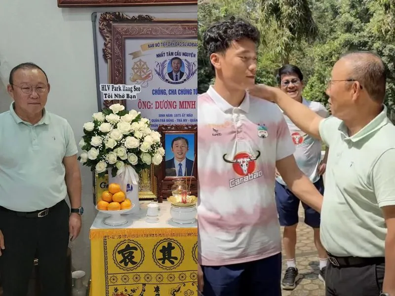 Gặp gỡ bầu Đức, thầy Park có hai nghĩa cử cao đẹp gây xúc động 2