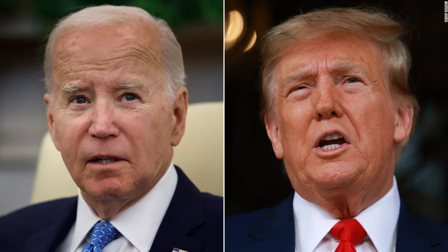 Hai ông Biden và Trump khả năng cao sẽ gặp lại nhau vào tháng 11 - Ảnh: CNN