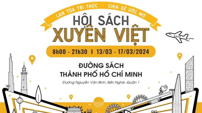 Hơn 16 ngàn tựa sách tại Hội sách Xuyên Việt 1