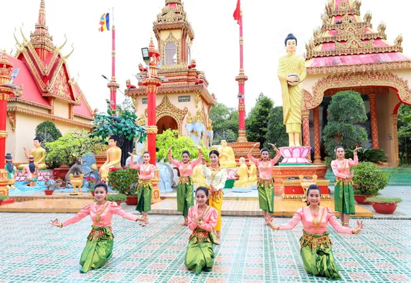 Chùa Xiêm Cán: Nét văn hóa Khmer vùng Tây Nam bộ 3