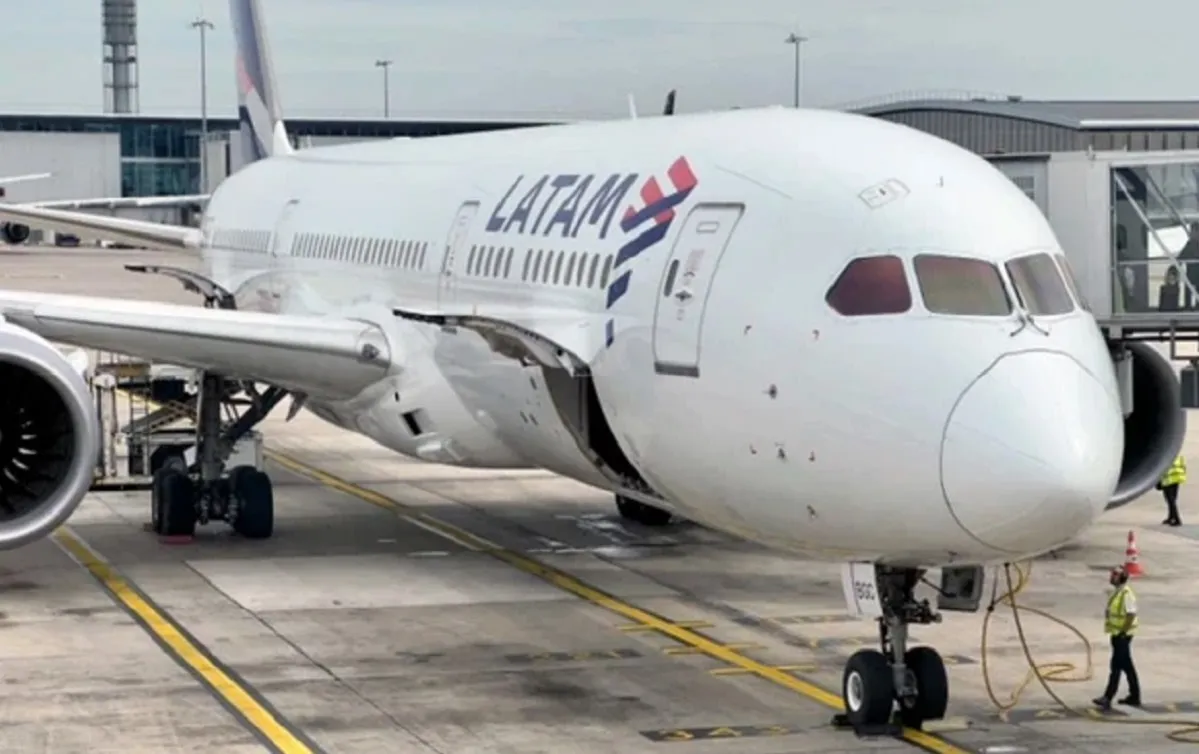 Máy bay Boeing 787 Dreamliner của hãng hàng không Latam Airlines AFPTTXVN