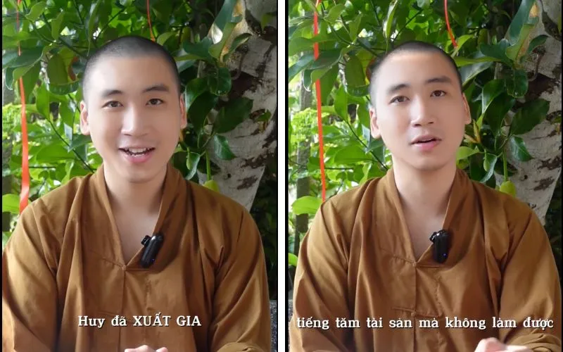 Vlogger Huy Cung xác nhận chuyện xuất gia, tiết lộ lý do đặc biệt 2