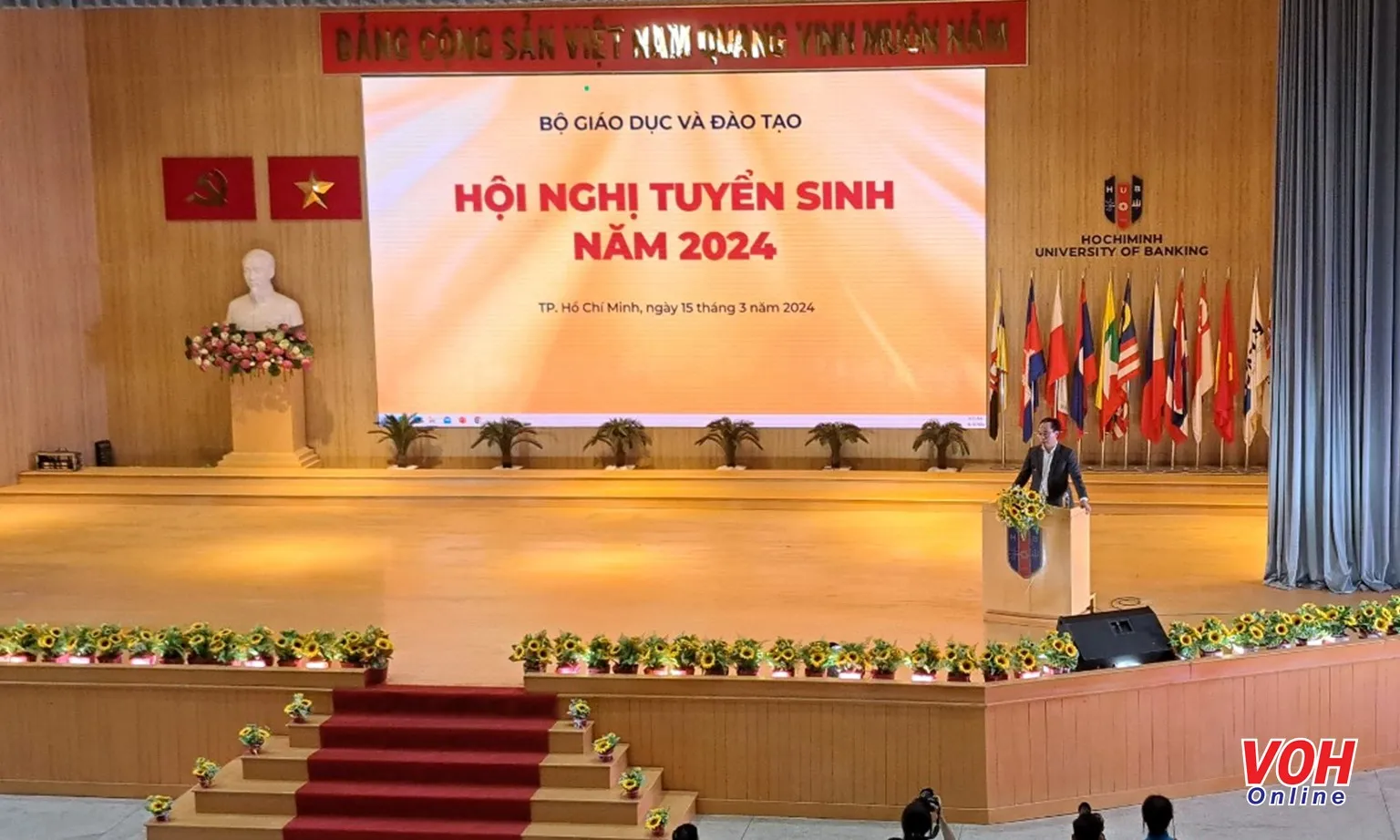 Hội nghị tuyển sinh năm 2024 diễn ra sáng nay 15/3