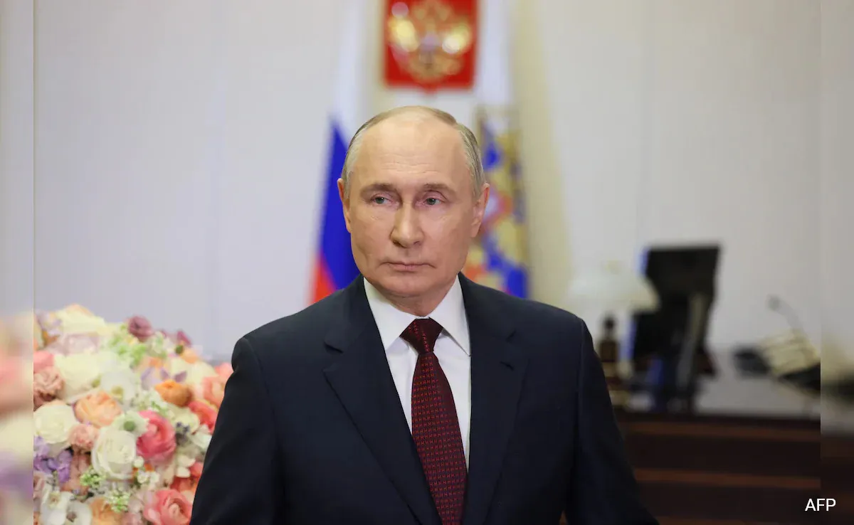 Tổng thống Nga Putin bắt đầu nhiệm kỳ 5 - Ảnh: NDTV