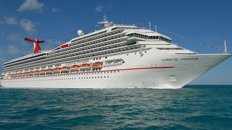 Tàu du lịch Carnival Freedom bị cháy có thể do bị sét đánh 1