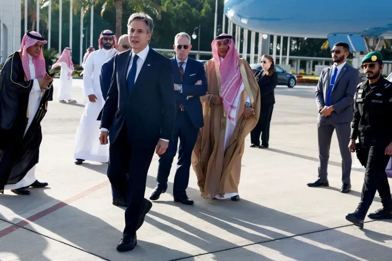 Phái đoàn ngoại giao Hoa Kỳ tại Trung Đông - Ảnh: Al Jazeera
